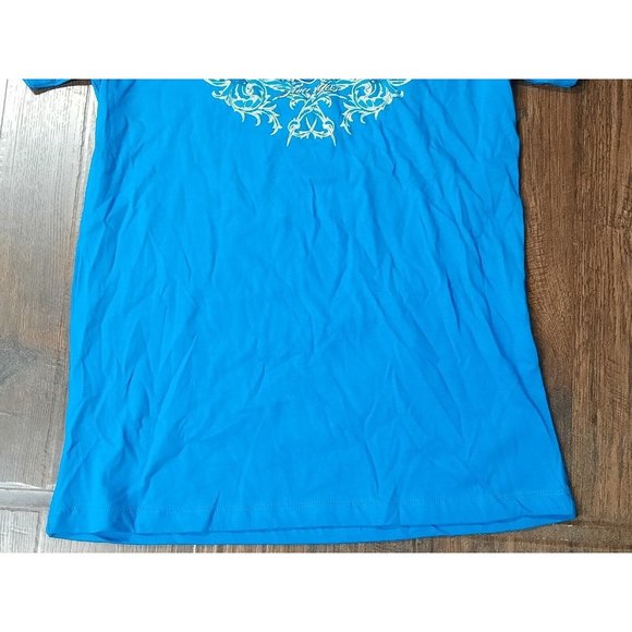 HARLEY DAVIDSON Smoky Mountain Women's T-Shirt Turquoise Size L. MARYVILLE TN - Picture 3 of 11